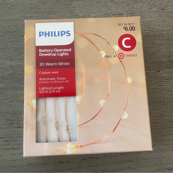 Philips Dewdrop Lights - Warm White - Picture 1 of 2